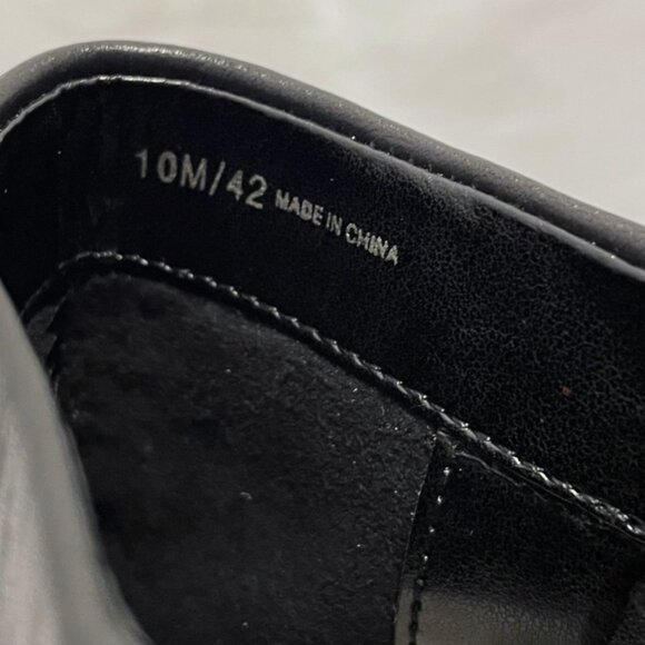 Vince Camuto Women's Pezlee Island Stiletto Black Leather Booties Size 10M - Picture 8 of 12